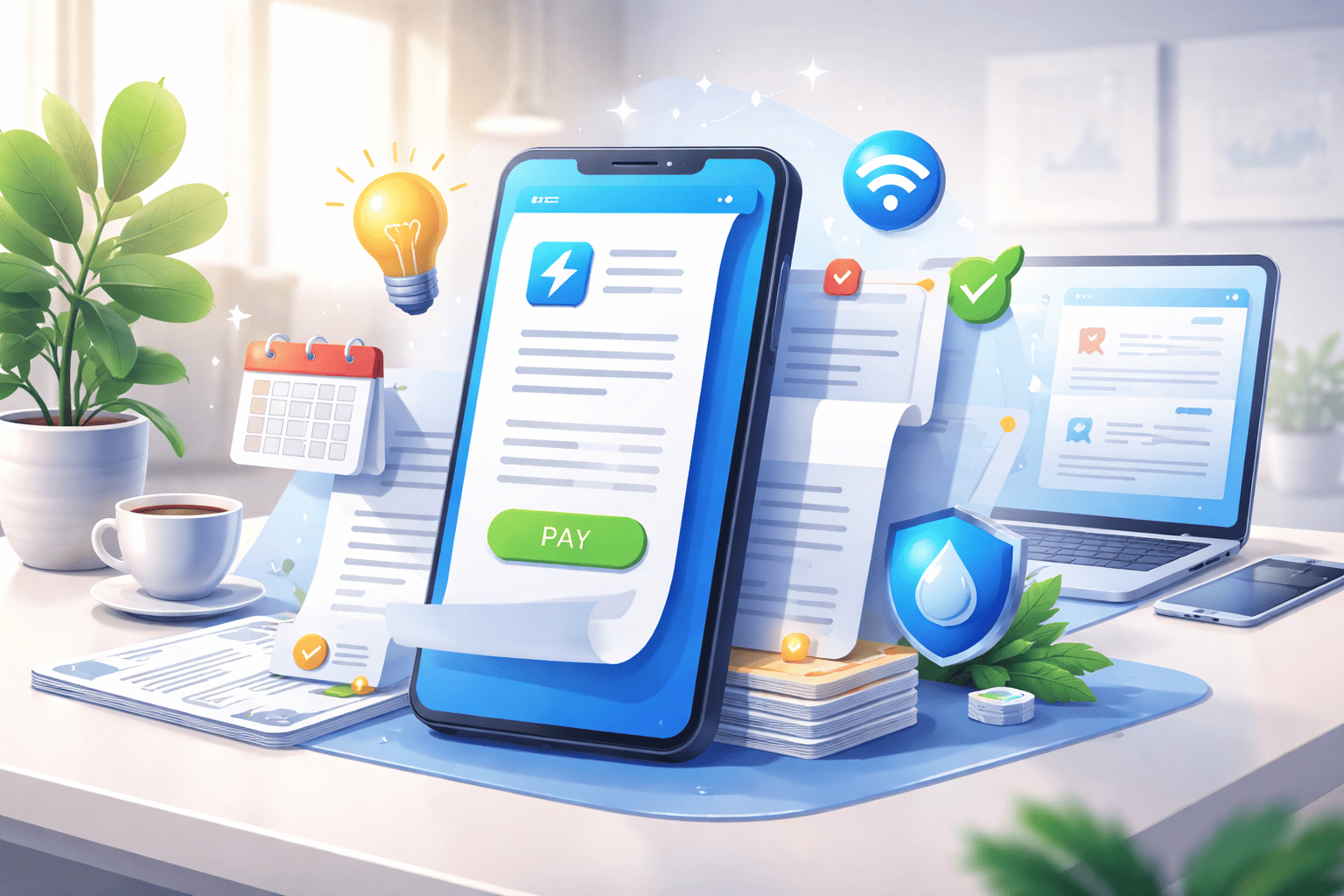 تسهيل دفع فواتير الكهرباء مع DynaFinrikt.